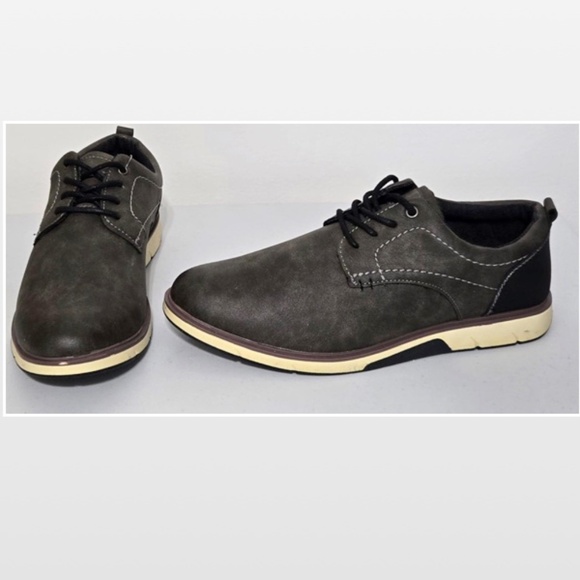 New Falls Creek Shoes Mens Size 8 Casual Gray Lace Up Oxford NWT main image 11